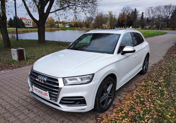 Audi SQ5 cena 176000 przebieg: 80500, rok produkcji 2019 z Strzegom małe 466